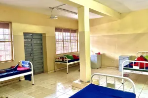 Acute male ward at Sierra Leone Psychiatric Teaching Hospital