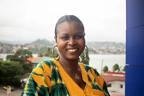 Vicky Reed, executive director of Partners In Health Sierra Leone
