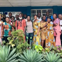 Mental health team at PIH Sierra Leone