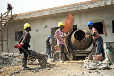 The MCOE employs more than 250 construction site staff, including painters, electricians, welders, carpenters, general laborers, and others.