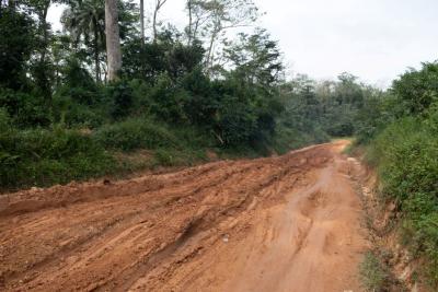 A dirt road