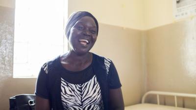 Mary Kargbo, psychosocial counselor at KGH.