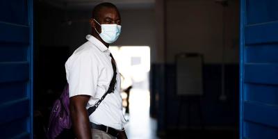 A picture of John Cooper Combey, a community health officer
