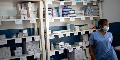 A pharmacy that's full of supplies.