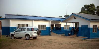 The exterior of a newly remodeled clinic