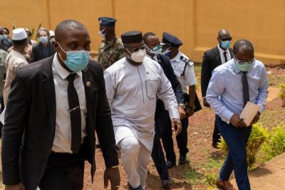 Sierra Leonan President Julius Maada Bio visited Sierra Leone Psychiatric hospital 