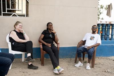 Sierra Leone leadership with CHW in Sierra Leone