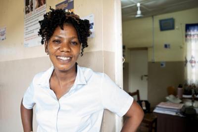 Portrait of a community health officer